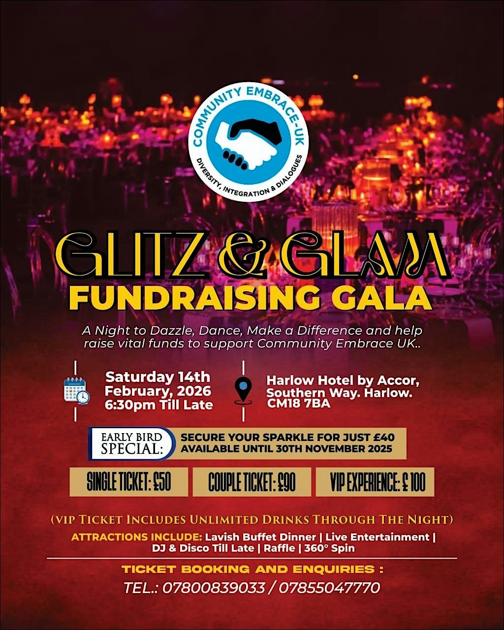 Annual Fundraising Masquerade Gala