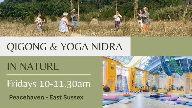 Weekly Qigong & Yoga Nidra Class
