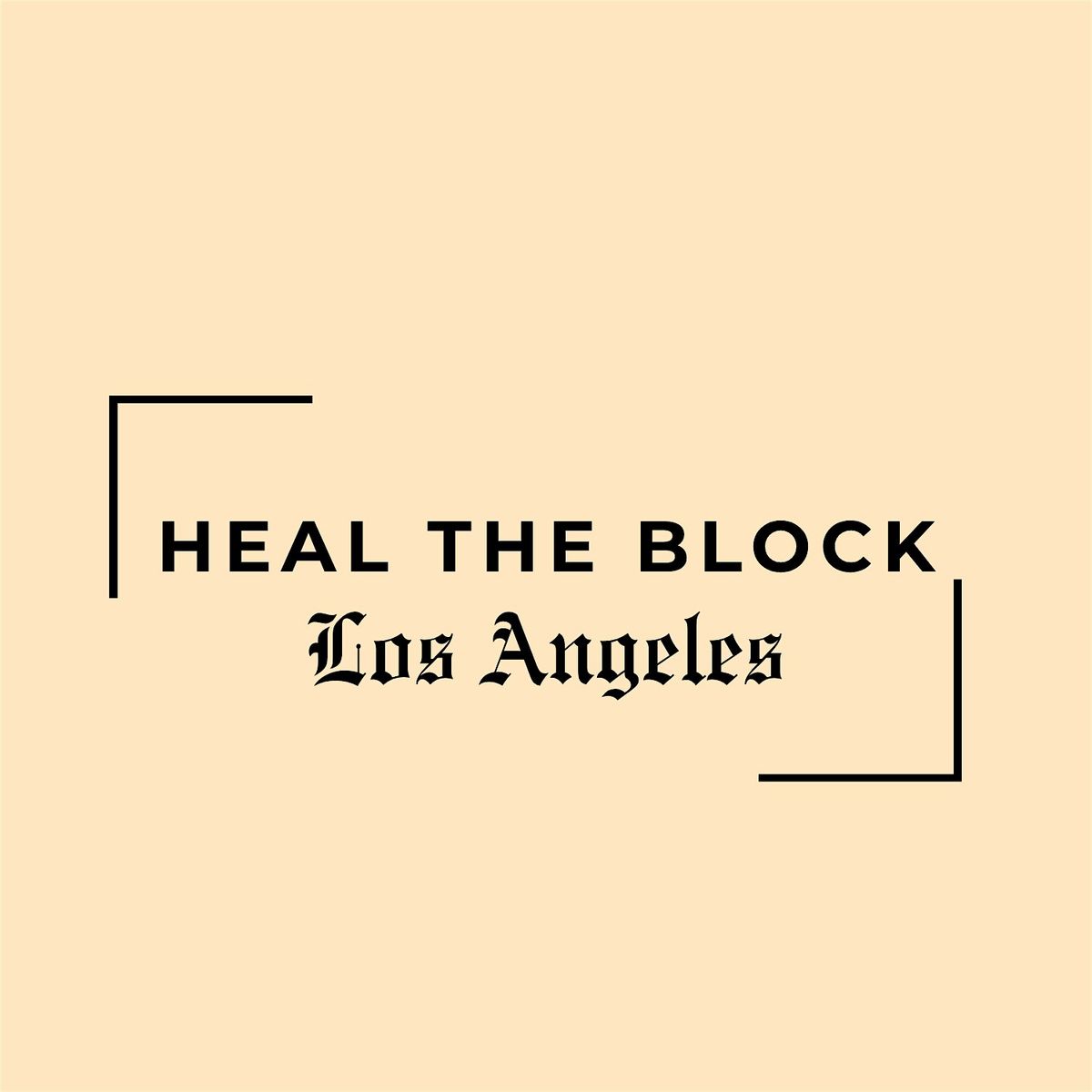 Heal The Block LA - Sound Bath & Community Wellness Event
