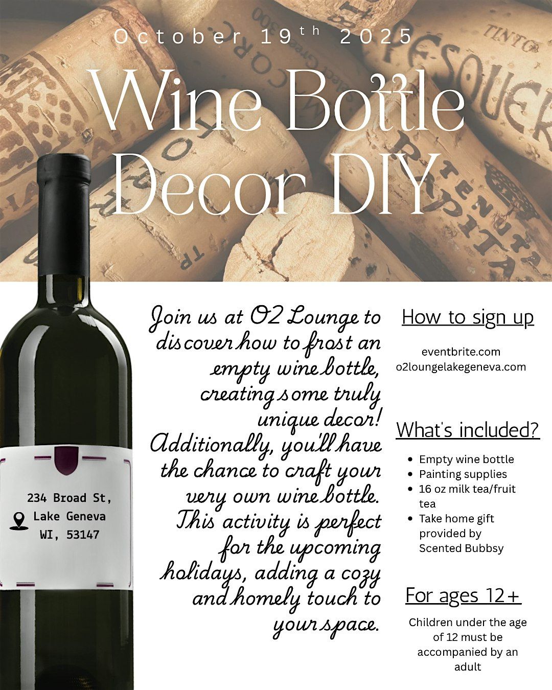 Wine Bottle Decor DIY