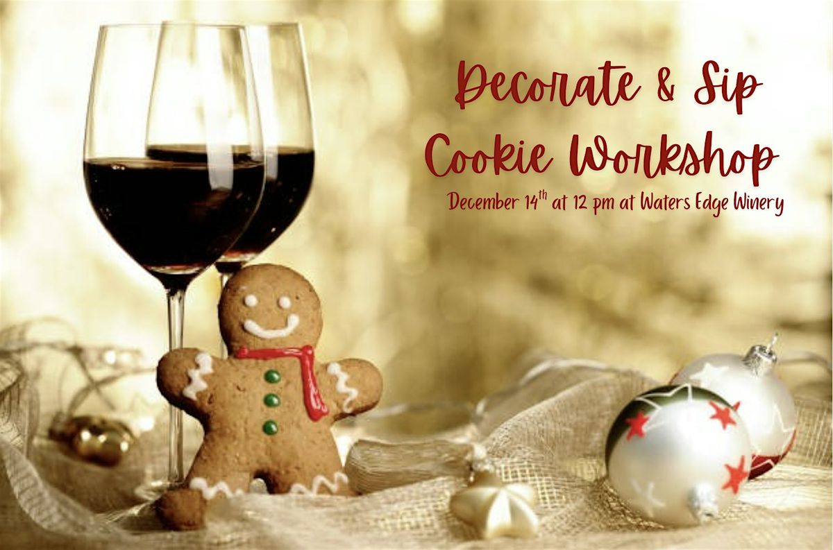Decorate & Sip Cookie Workshop