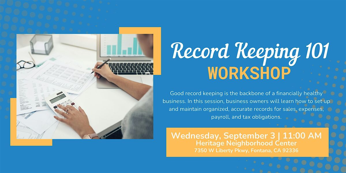 Record Keeping 101