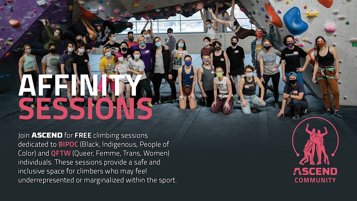 ASCEND QFTW (Queer, Femme, Trans, Women) Affinity Session