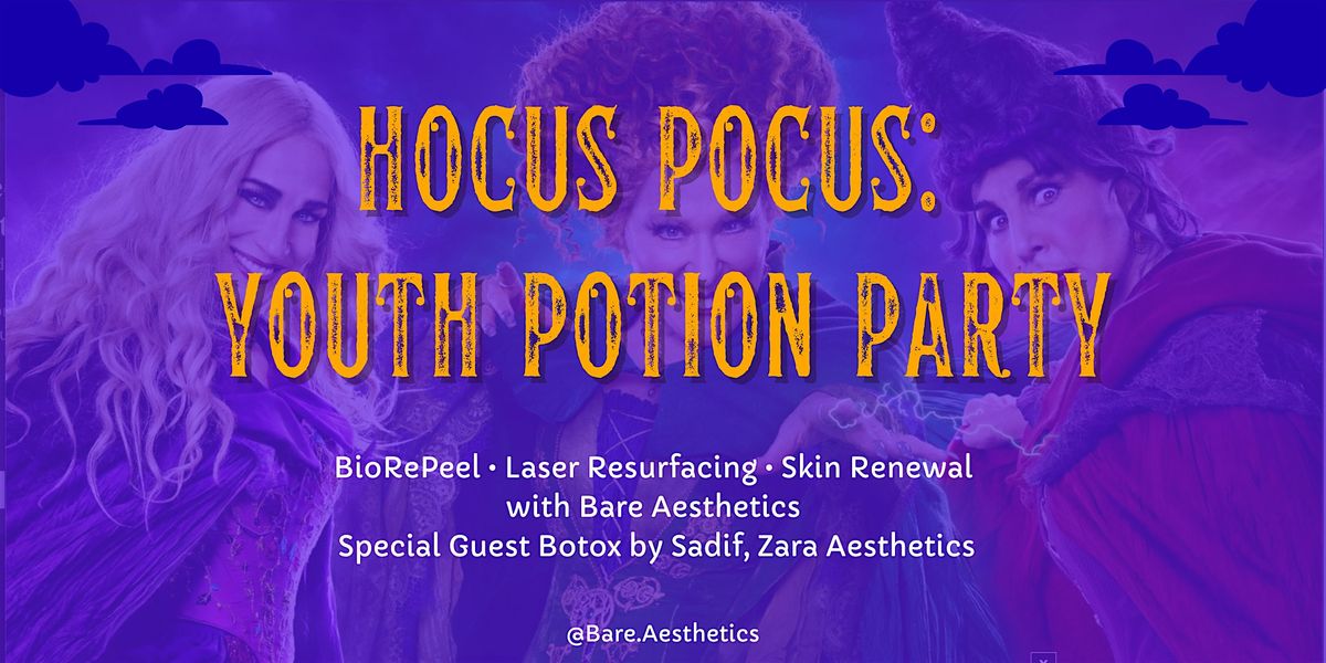 Hocus Pocus: Youth Potion Party
