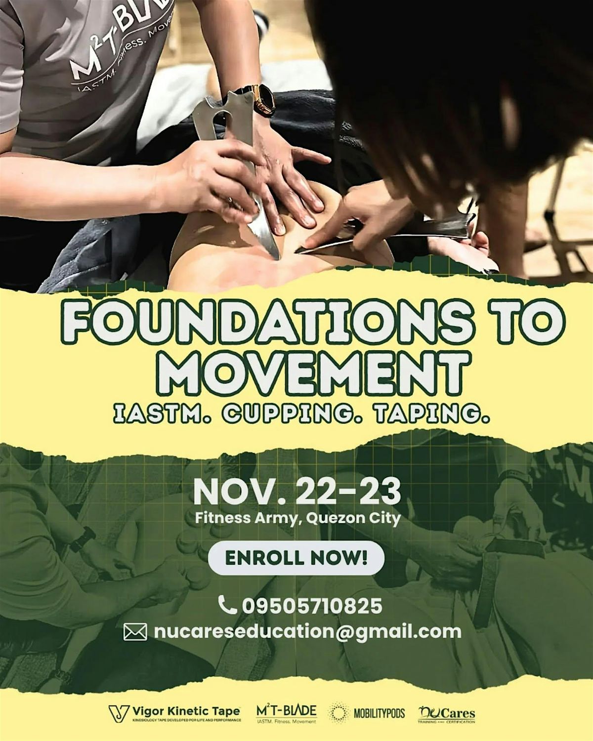 Foundations To Movement: IASTM. CUPPING. TAPING.