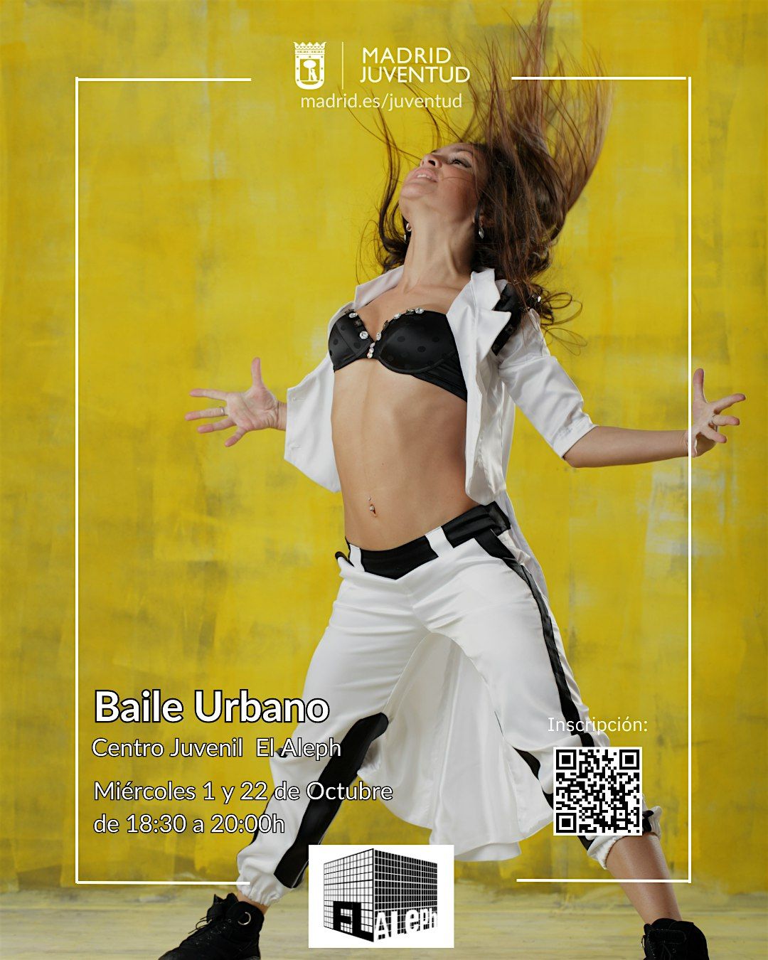 BAILE URBANO - TALLER GRATIS (14-30 A\u00d1OS)