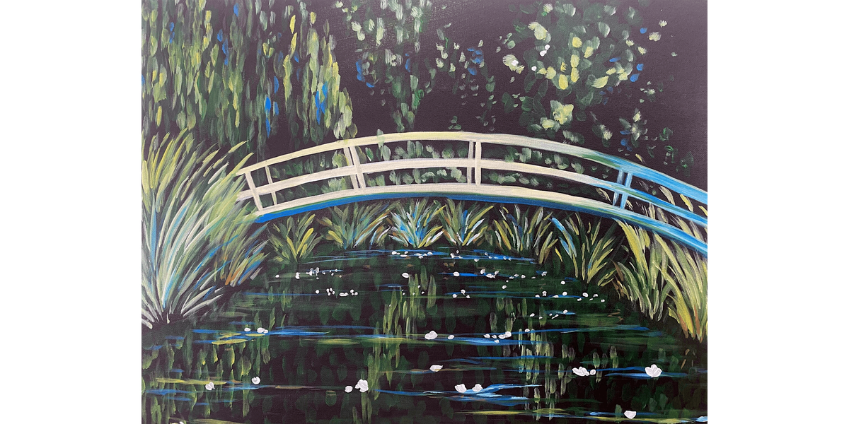 Dance of the Water Lilies - Paint and Sip in Orange County | Classpop!\u2122