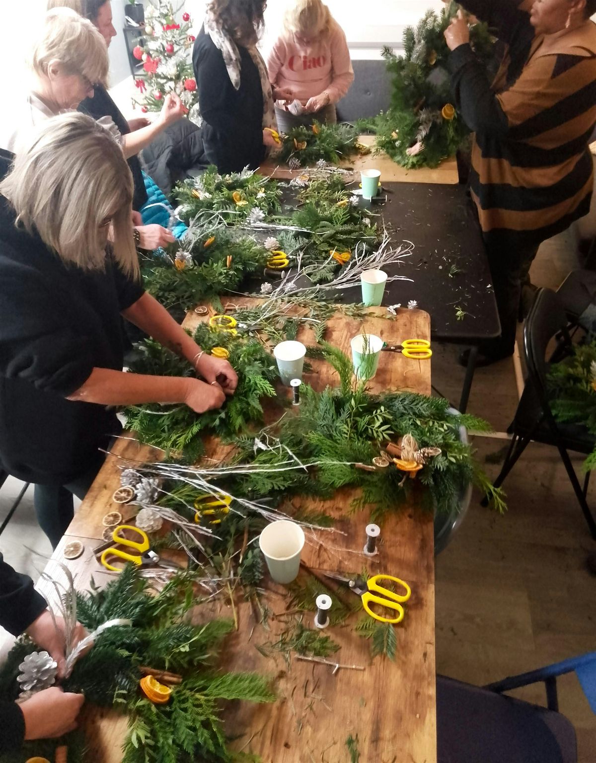 Evening Grapevine - Christmas Wreath-making Workshop