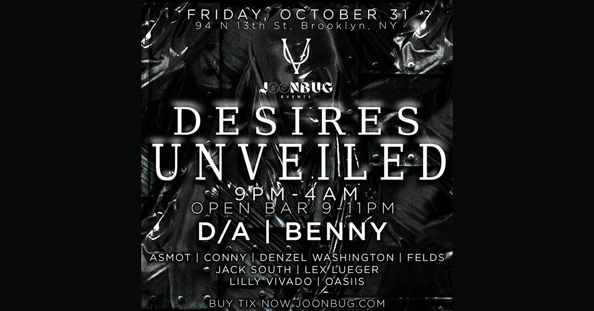 UNVEILED DESIRES HALLOWEEN PARTY 10\/31