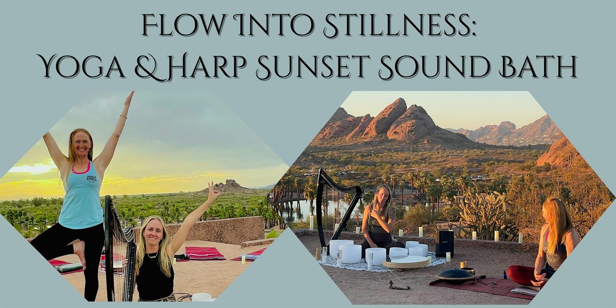 Flow Into Stillness: Yoga & Harp Sunset Sound Bath