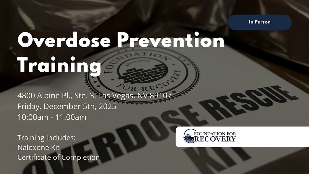 Overdose Prevention Training