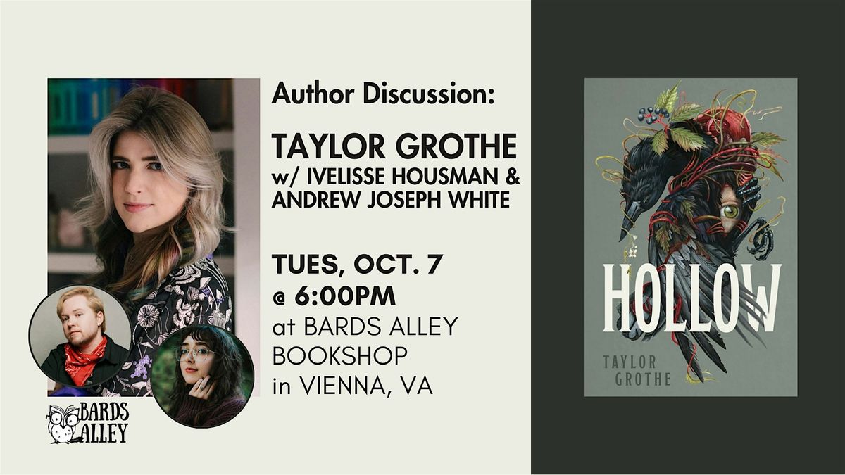 Author Event: Taylor Grothe | HOLLOW