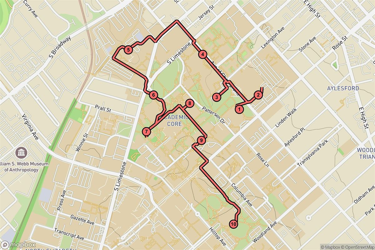 Lexington Audio Tour: Legends, Landmarks, and Lore of Wildcat Campus