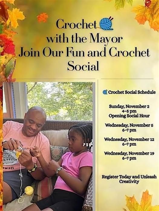 Crochet With Mayor Wade