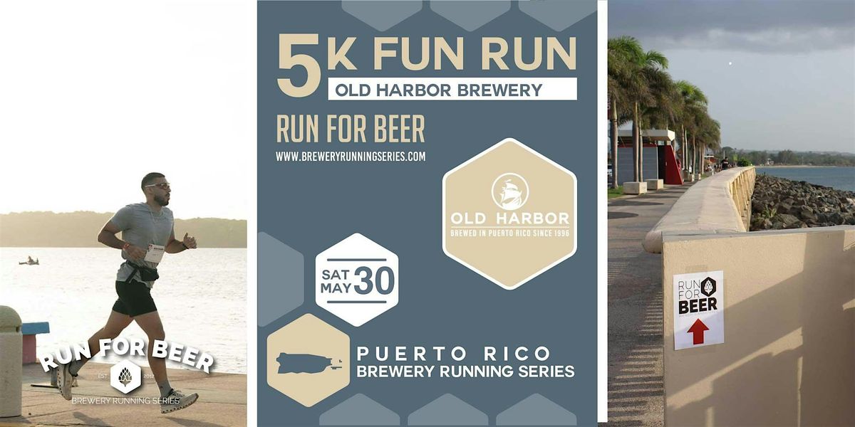 5K Beer Run x Old Harbor Brewery | PR Brewery Running Series