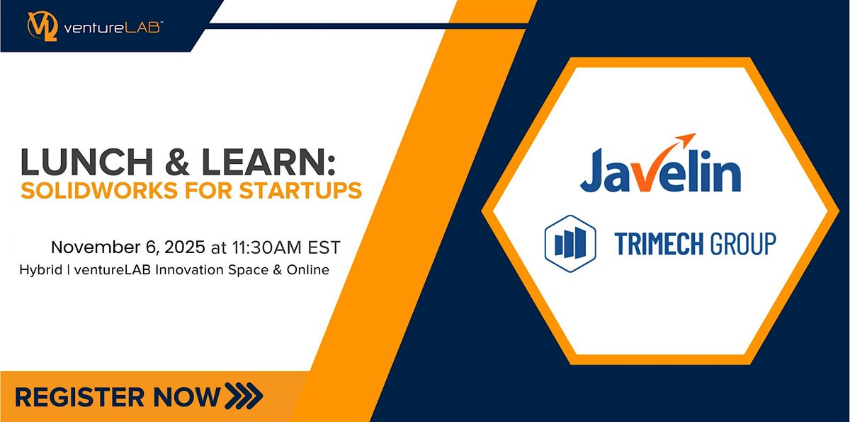 Lunch & Learn: SolidWorks for Startups (Hybrid)