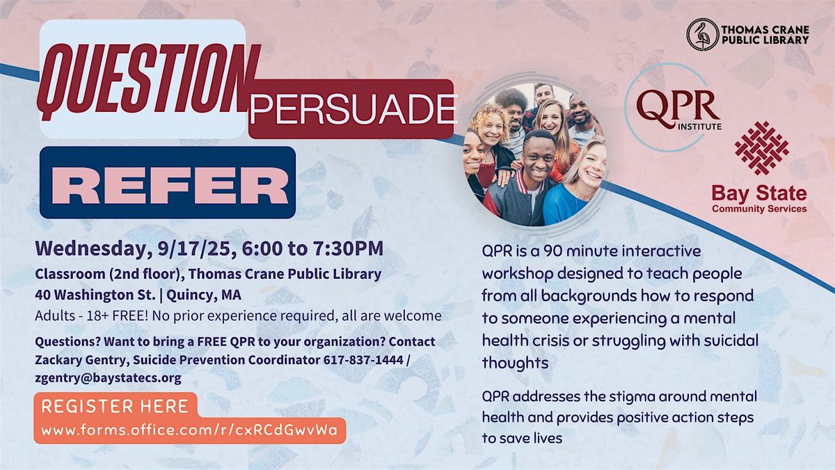 Question, Persuade, Refer: Mental Health Crisis Training