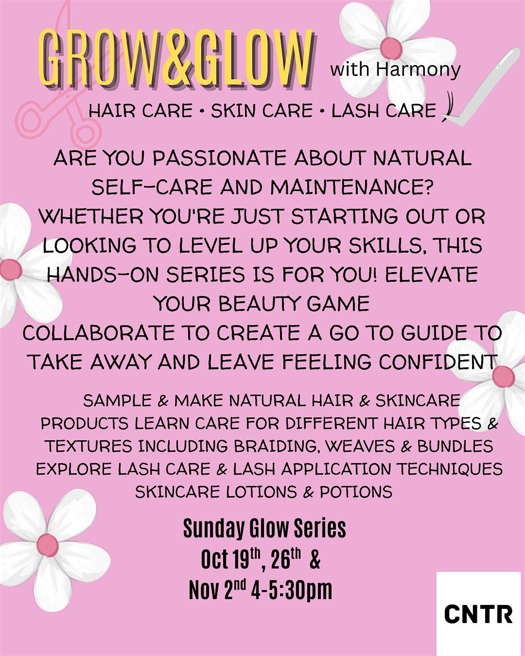 Grow and Glow Sunday Series