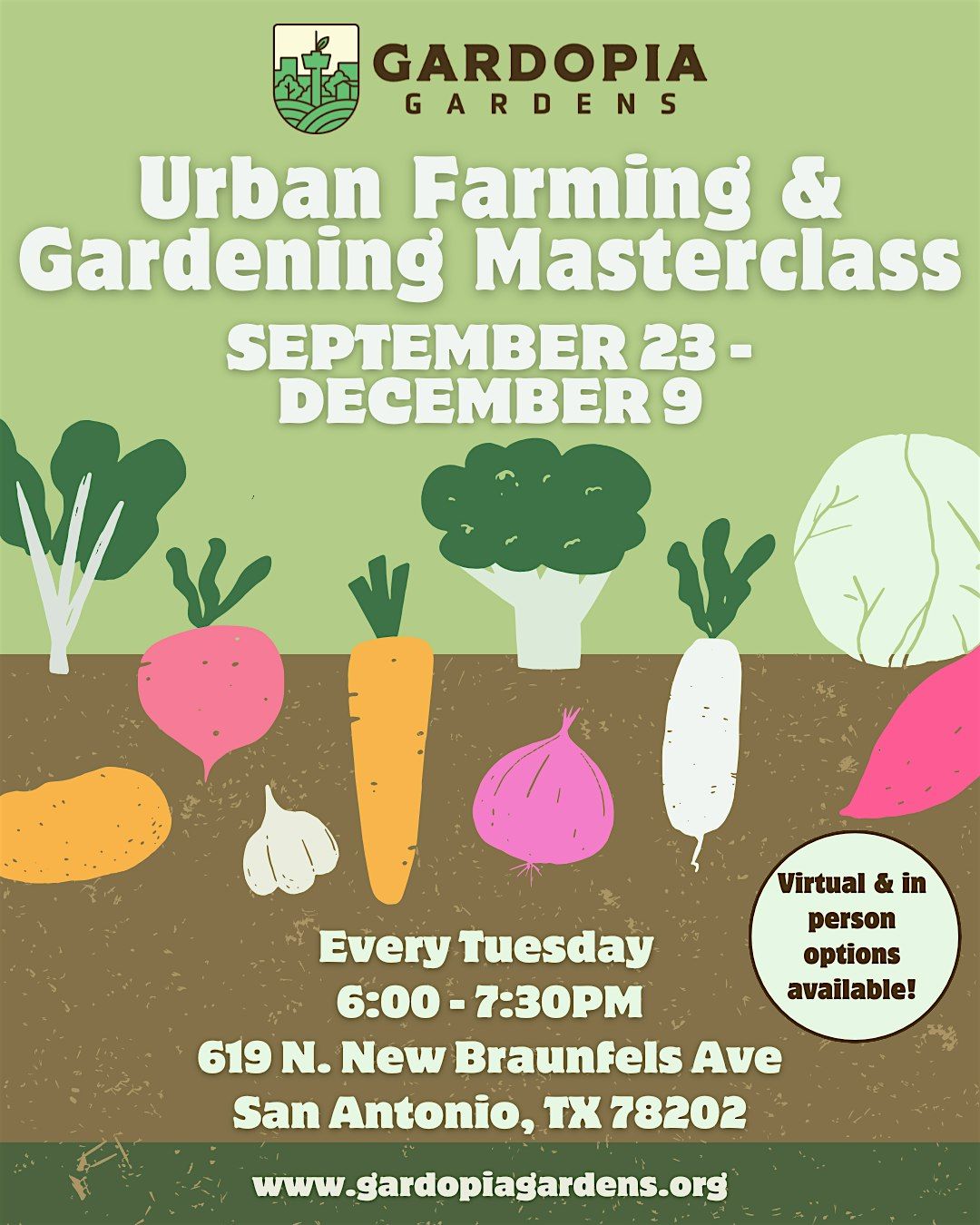 Urban Farming & Gardening Masterclass
