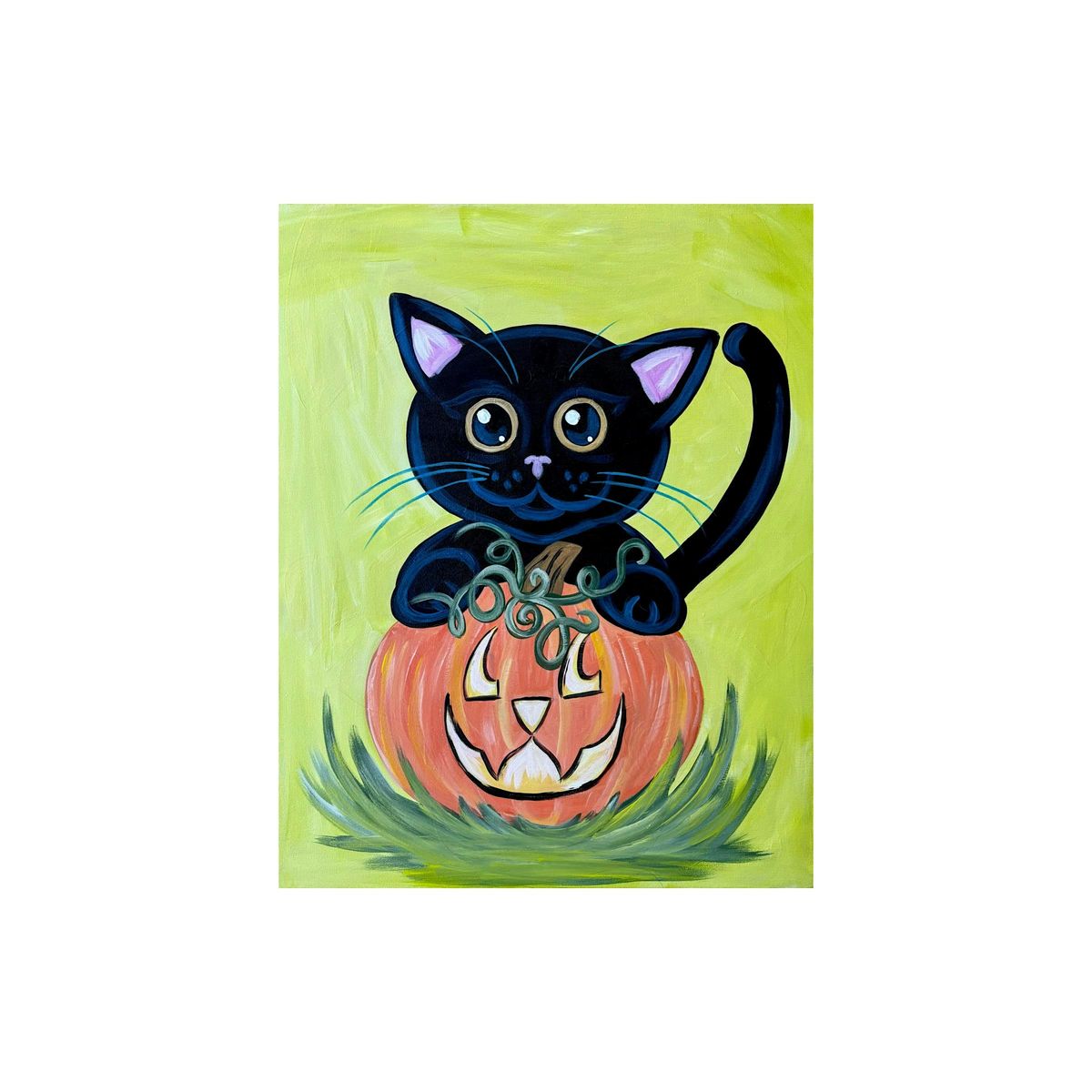 Kings Table - Spooky Cat - Paint Party