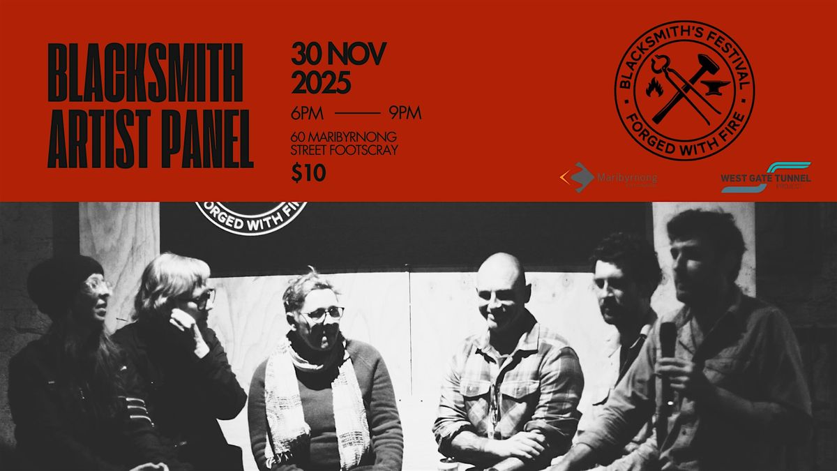 Contemplative Chair Launch Artist Talks - 2025 Blacksmiths Festival