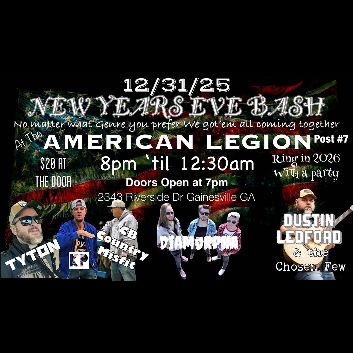 New Years Eve Bash at The Legion