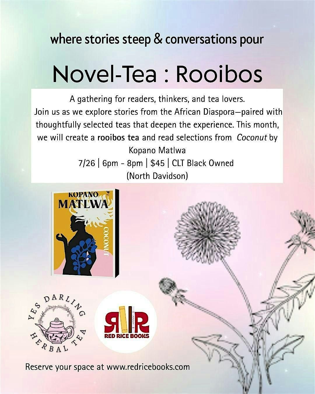 Novel-Tea : Rooibos