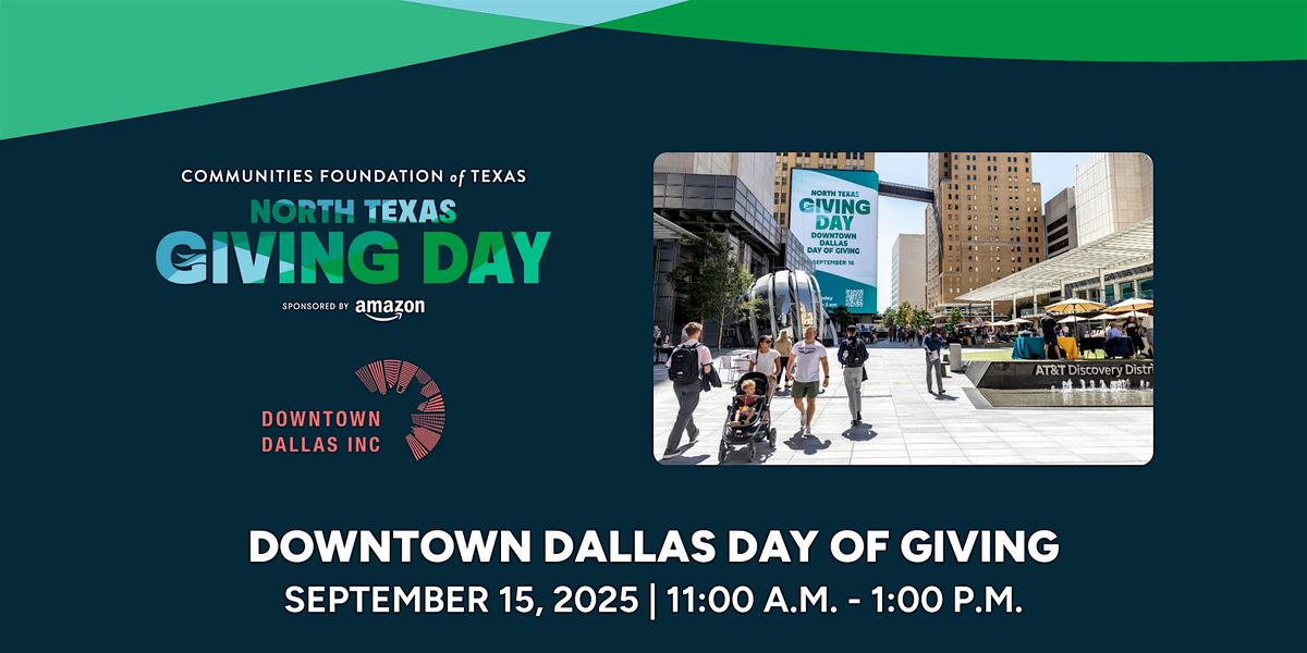 Downtown Dallas Day of Giving
