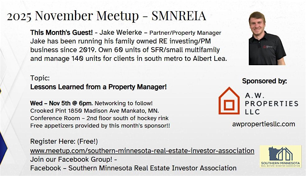 Real Estate Meetup Mankato Nov 2025