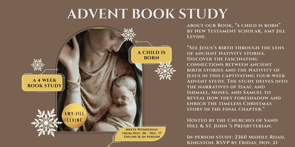 Advent Book Study: A Child is Born
