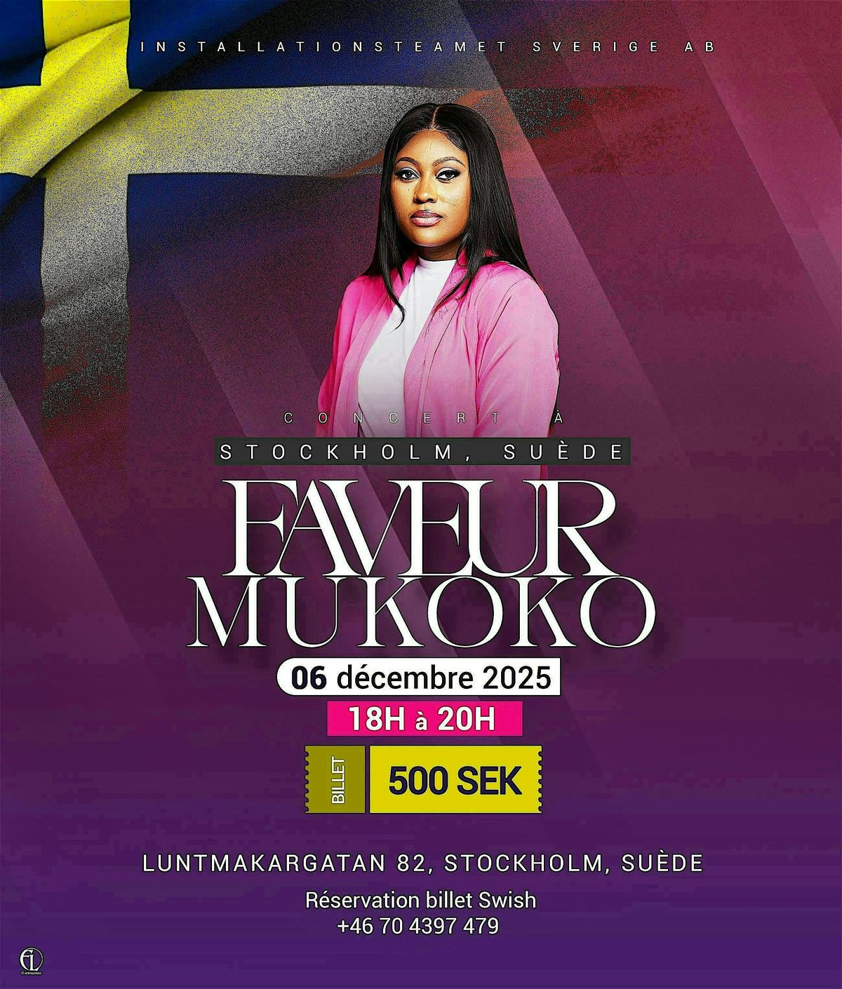 Faveur Mukoko en concert d\u2019action  de gr\u00e2ce