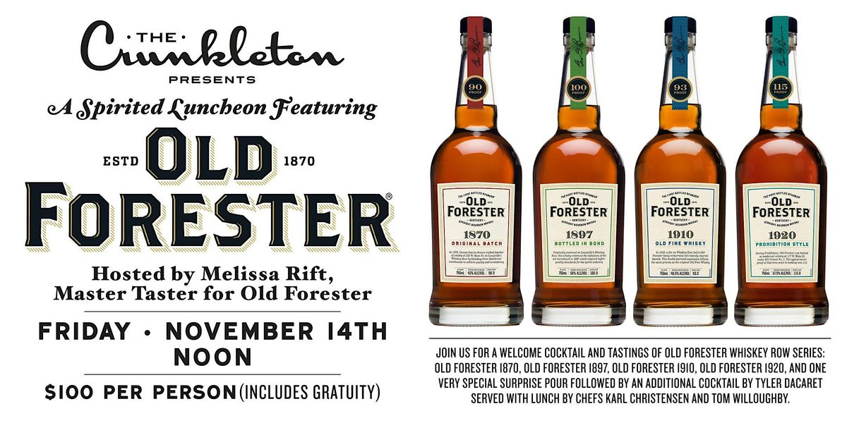 A Spirited Luncheon Featuring Old Forester