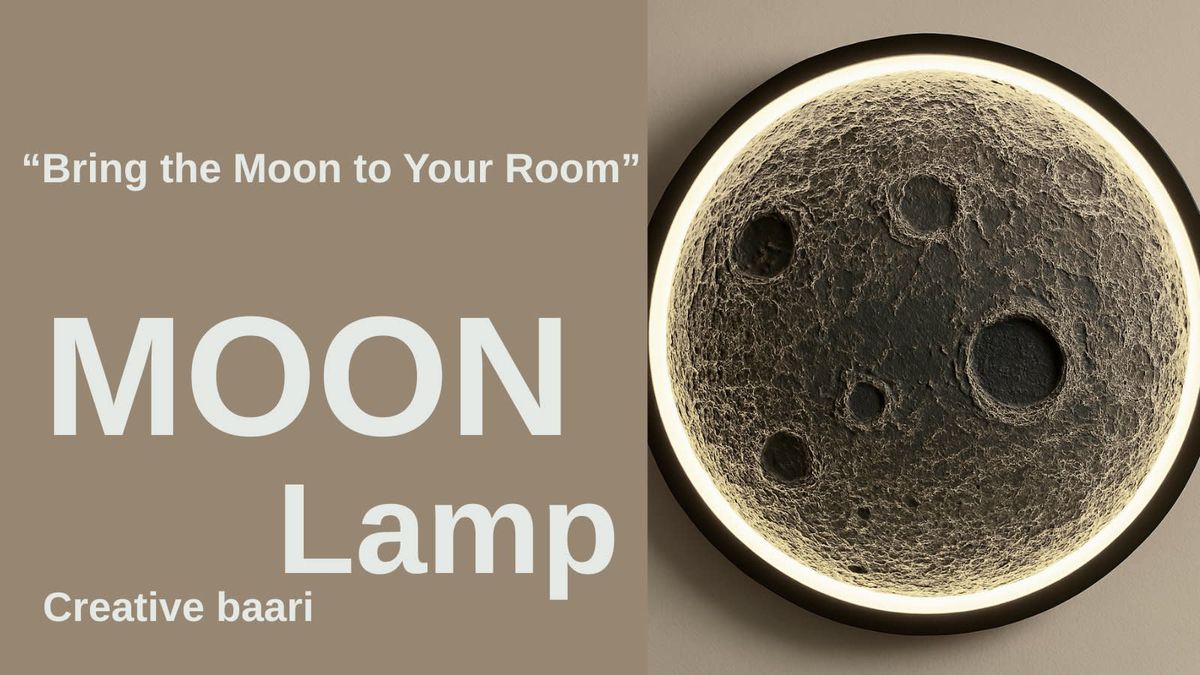 Moon Lamp Workshop By Creative Baari