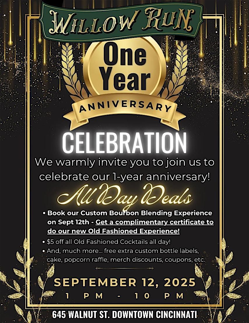 Willow Run's One-Year Anniversary Celebration