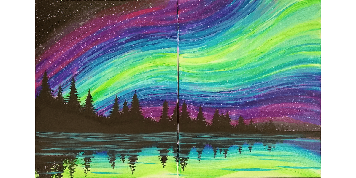Amore Borealis Date Night - Paint and Sip in Orange County | Classpop ...
