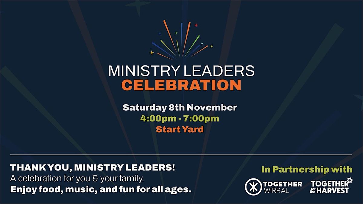 Ministry Leaders Celebration