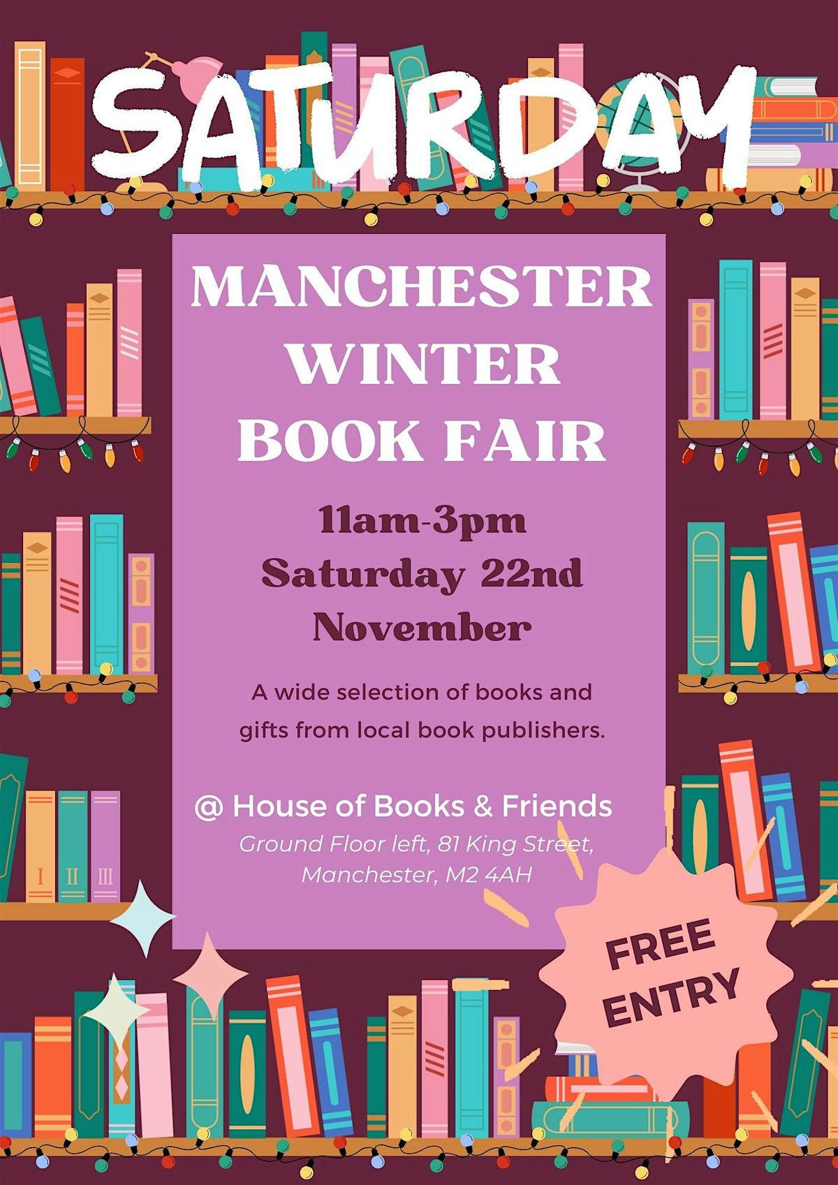 Manchester Winter Book Fair