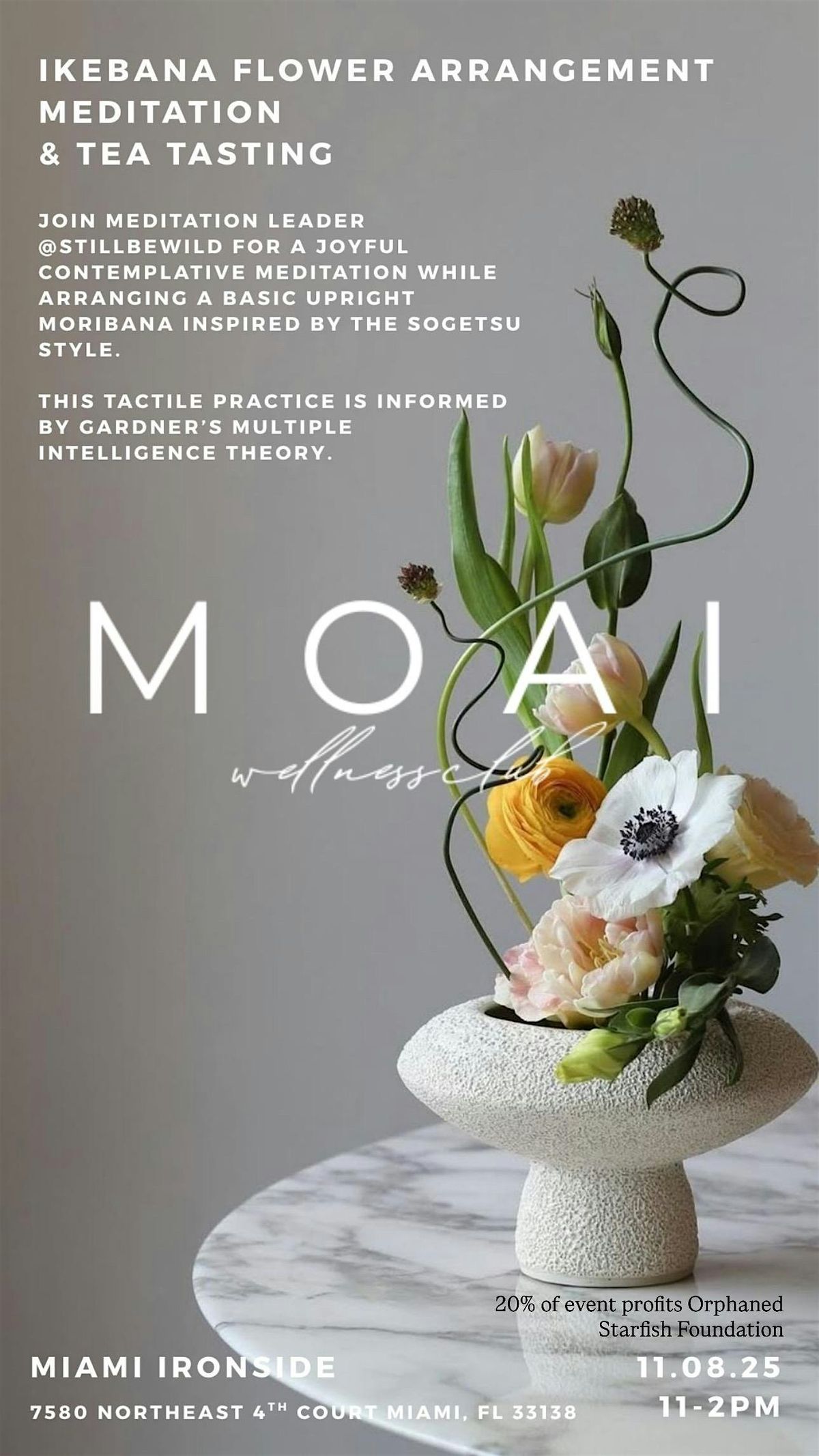 Ikebana Meditation & Tea Tasting