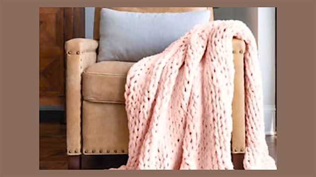 Make a Chunky Hand-Knit Blanket at Lost Trail Winery & Vineyard