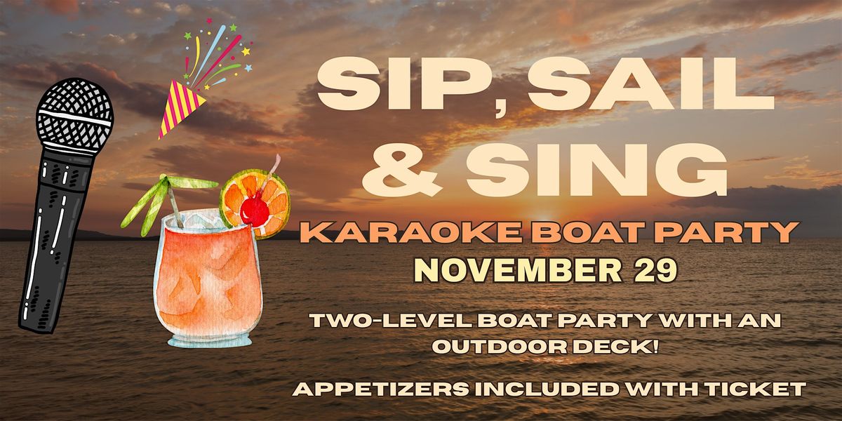 Karaoke Cruise Night! November 29