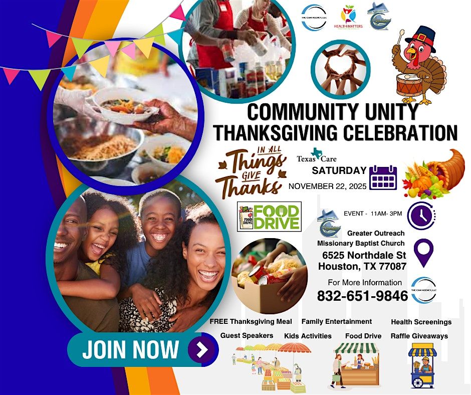 Community Unity- Thanksgiving Celebration