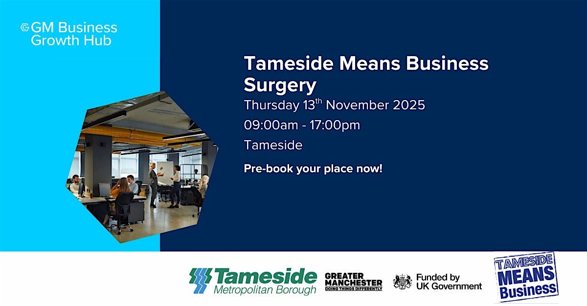 Tameside Means Business Surgery