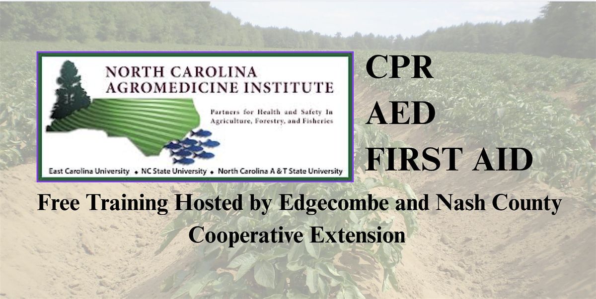 Edgecombe-Nash AG CPR, First Aid, and AED Certification Course