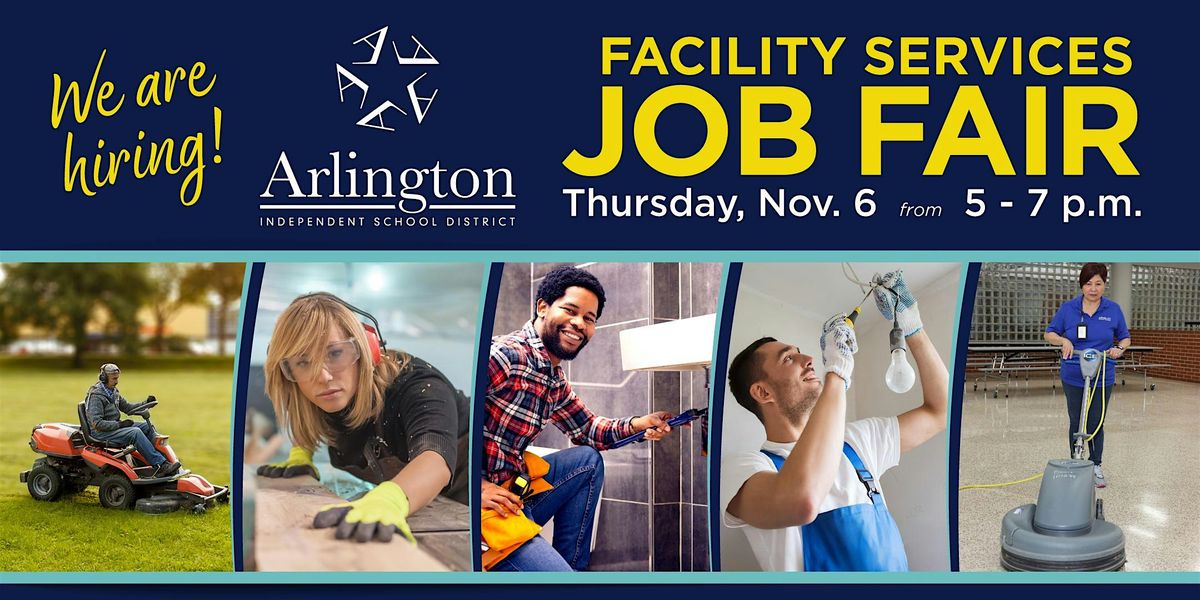 Arlington ISD Facility Services Job Fair 2025