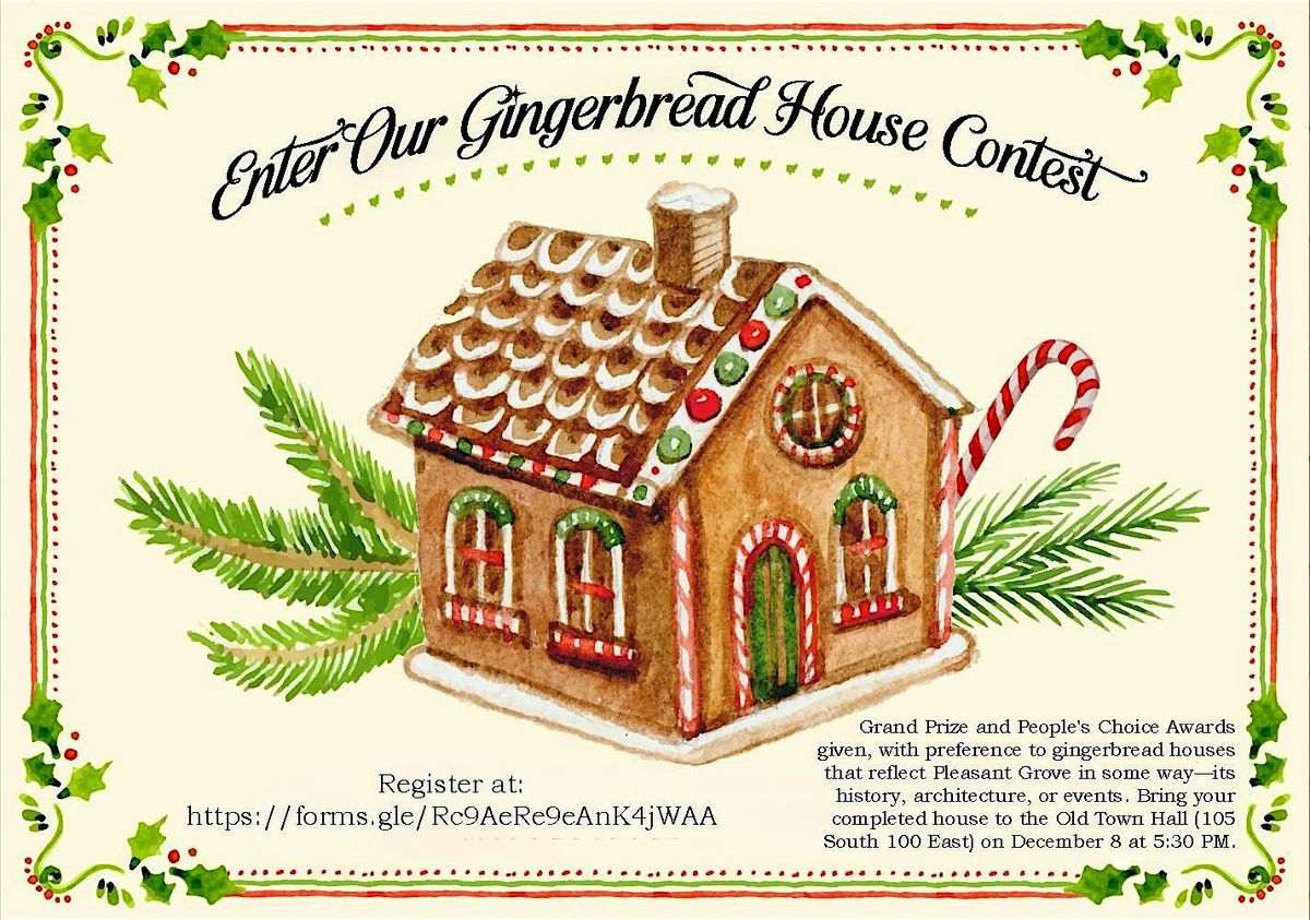 Gingerbread House Contest