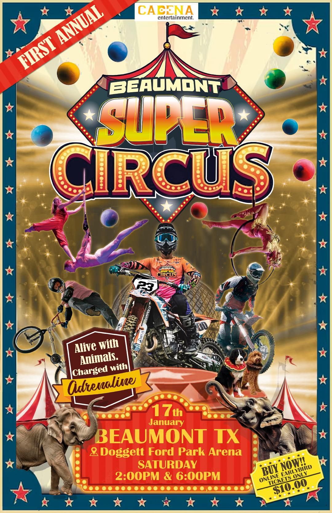 1st Annual Beaumont Super Circus at Doggett Ford Park