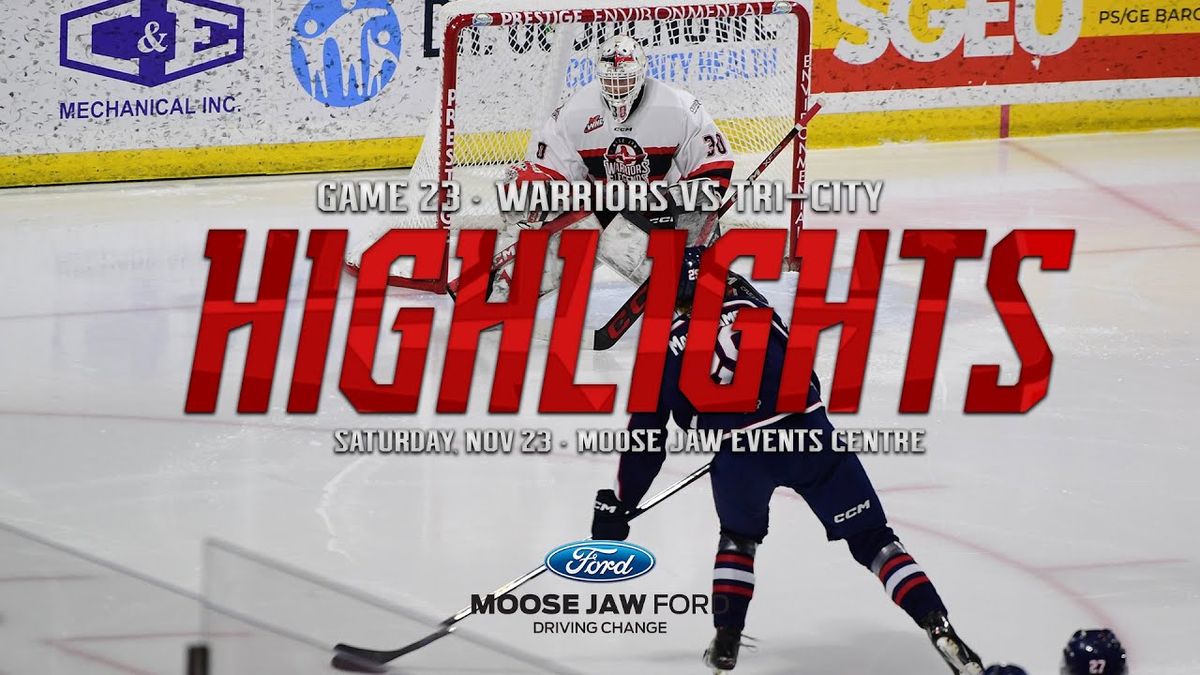 Moose Jaw Warriors at Tri-City Americans