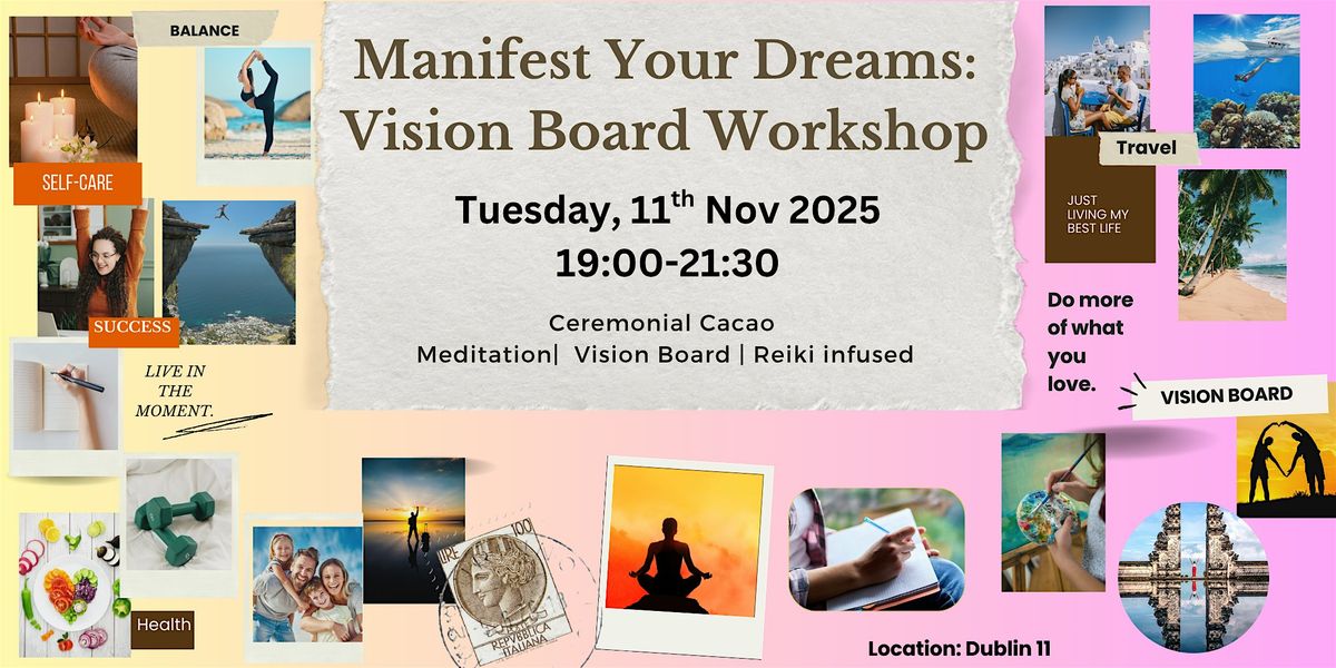 Women Circle - Vision Board Workshop with Ceremonial Cacao