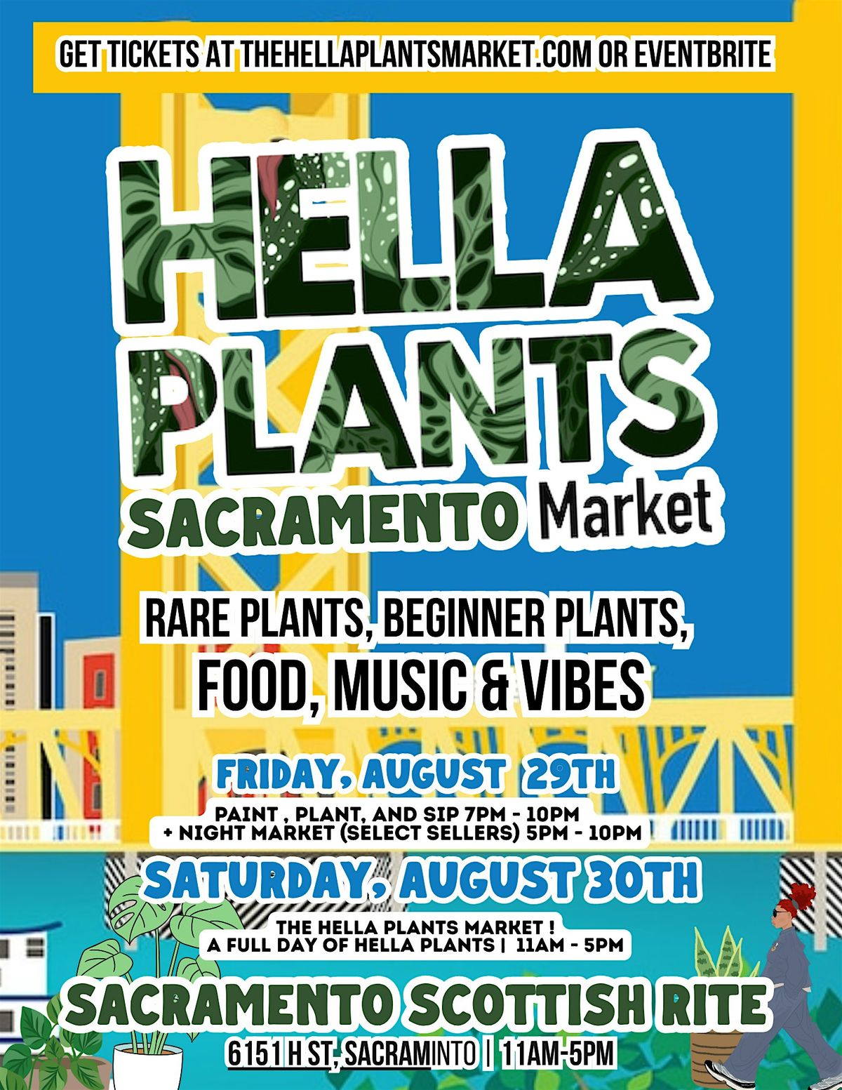 Hella Plants Market Sacramento