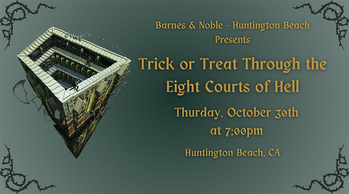 Trick or Treat Through the Eight Courts of Hell with Barnes & Noble - HB